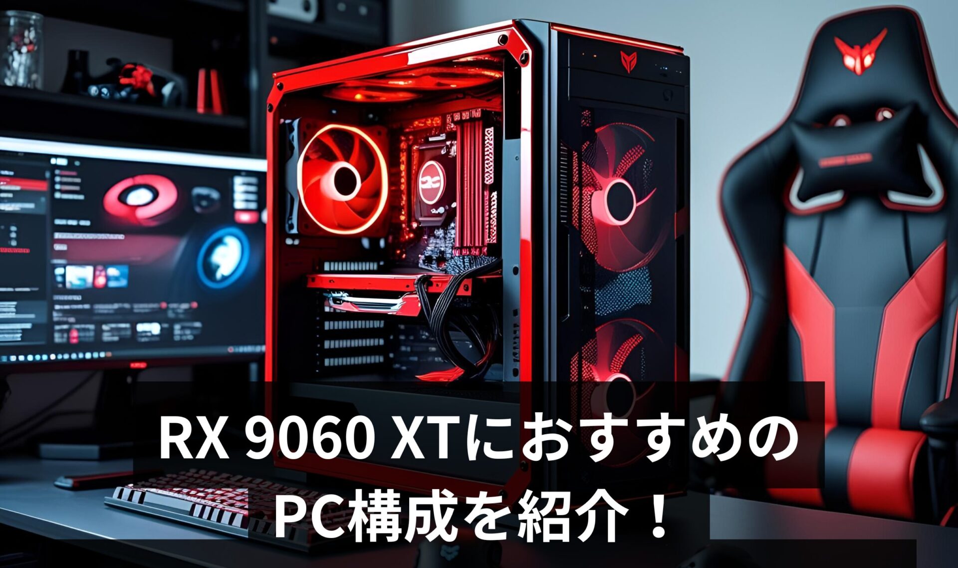 RX 9060 XTにおすすめのPC構成を紹介！おすすめパーツも徹底解説 